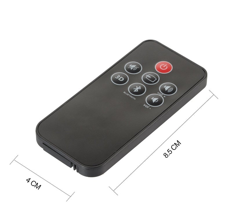 Motiexic Remote Control for Klipsch R10B R20B R-10B R-20B ICON SB1 SB3 CS30 1015073 1061310 Replacement for Klipsch Reference Sound Bars Remote Control - Image 4